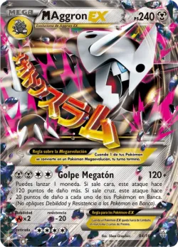 M Aggron-EX #94/160 · Pokémon