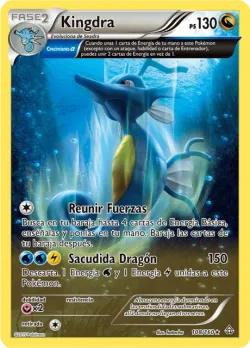 Kingdra #108/160 · Pokémon