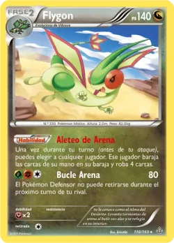 Flygon #110/160 · Pokémon