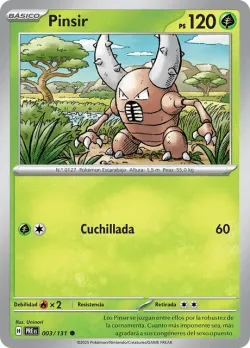 Pinsir #003/131 · Pokémon