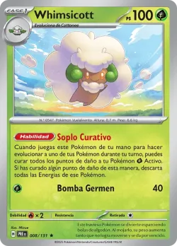 Whimsicott #008/131 · Pokémon
