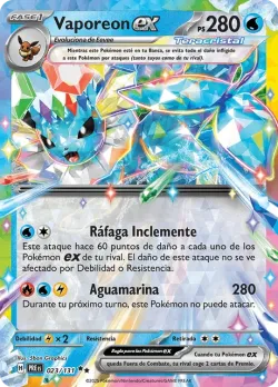 Vaporeon ex #023/131 · Pokémon