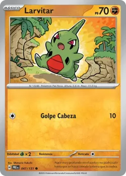 Larvitar #047/131 · Pokémon