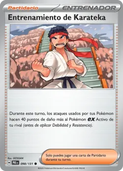 Black Belt's Training #098/131 · Pokémon