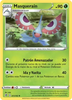 Masquerain #011/192 · Pokémon