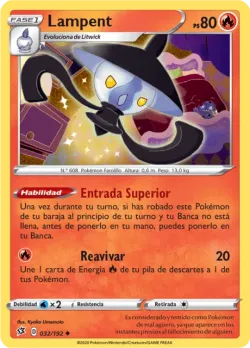 Lampent #032/192 · Pokémon
