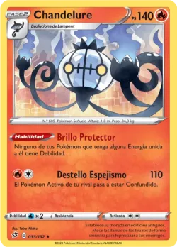 Chandelure #033/192 · Pokémon