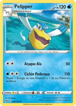 Pelipper #042/192 · Pokémon