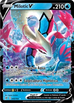 Milotic V #043/192 · Pokémon