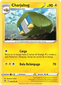 Charjabug #065/192 · Pokémon