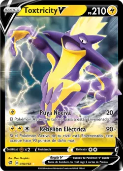 Toxtricity V #070/192 · Pokémon