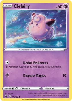 Clefairy #074/192 · Pokémon
