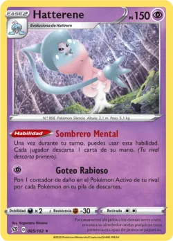 Hatterene #085/192 · Pokémon