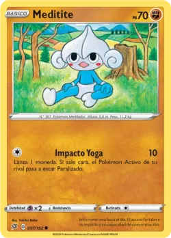 Meditite #097/192 · Pokémon
