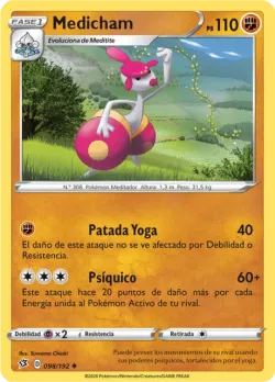 Medicham #098/192 · Pokémon