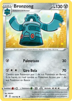 Bronzong #130/192 · Pokémon