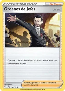 Boss's Orders #154/192 · Pokémon