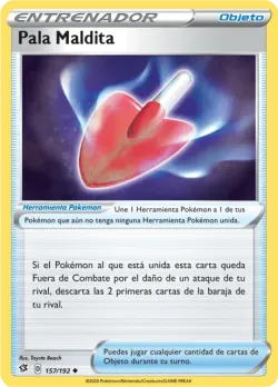 Cursed Shovel #157/192 · Pokémon