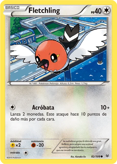 Fletchling 「ROS 082」「ES」