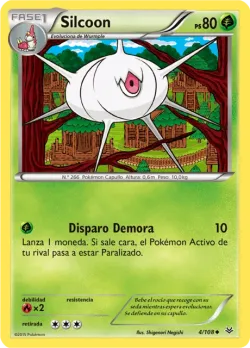 Silcoon #4/108 · Pokémon