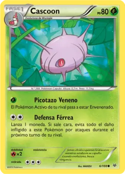 Cascoon #6/108 · Pokémon