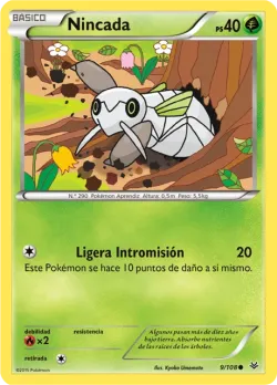 Nincada #9/108 · Pokémon