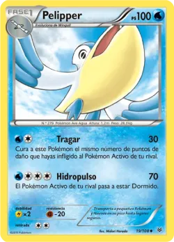 Pelipper #19/108 · Pokémon