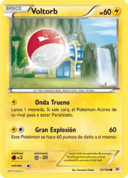 Voltorb #21/108 · Pokémon