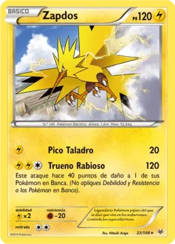 Zapdos #23/108 · Pokémon