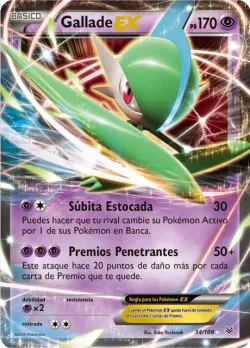 Gallade-EX #34/108 · Pokémon
