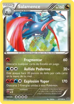 Salamence #57/108 · Pokémon