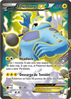 Thundurus-EX 「ROS 098」「ES」