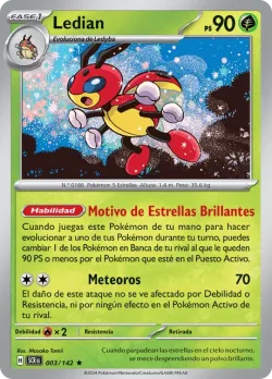 Ledian #003/142 · Pokémon