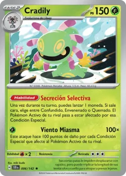 Cradily #006/142 · Pokémon