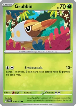 Grubbin #009/142 · Pokémon