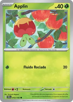 Applin #012/142 · Pokémon