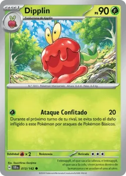 Dipplin #013/142 · Pokémon