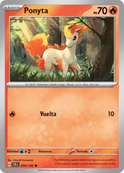 Ponyta #019/142 · Pokémon