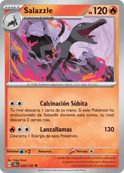 Salazzle #024/142 · Pokémon