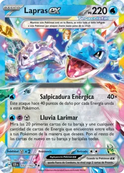 Lapras ex #032/142 · Pokémon