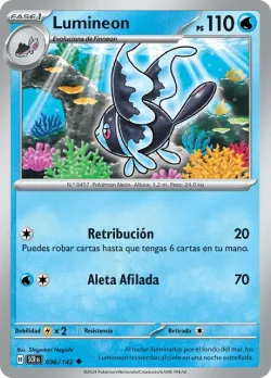 Lumineon #036/142 · Pokémon