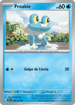 Froakie #039/142 · Pokémon