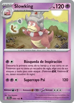 Slowking #058/142 · Pokémon