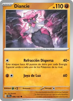 Diancie #086/142 · Pokémon