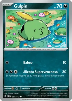 Gulpin #091/142 · Pokémon