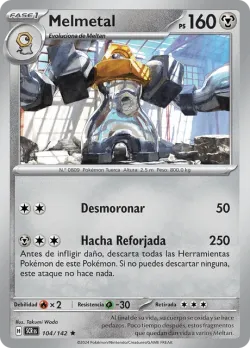 Melmetal #104/142 · Pokémon