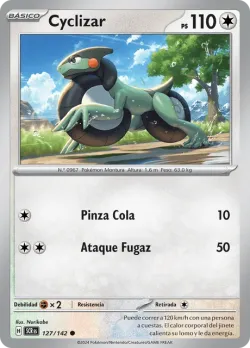 Cyclizar #127/142 · Pokémon