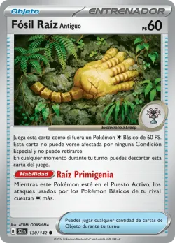 Antique Root Fossil #130/142 · Pokémon