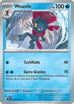 Weavile #014/064 · Pokémon