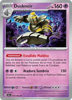 Dusknoir #020/064 · Pokémon